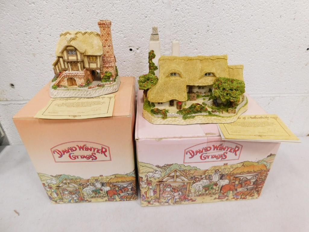 2 David Winter Cottages incl Whileaway Cottage and The West Country Collection Orchard Cottage (1 of 6)