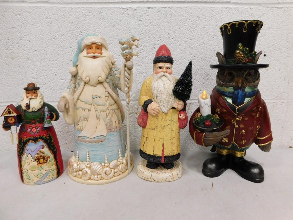 Jim Shore Heartwood Creek Santas Around The World Frobe Weihnachten