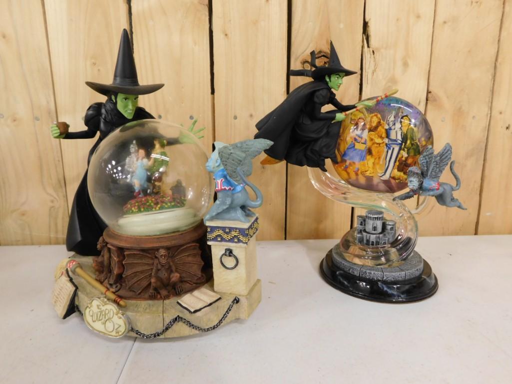 Wizard of Oz Lot incl Bradford Exchange Fly Fly Fly, Snow Globe Music Box - San Francisco Music Box (1 of 9)
