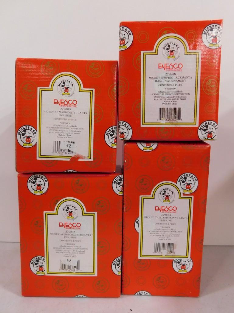 4 Enesco Mickey Mouse Figurines / Ornaments (1 of 3)