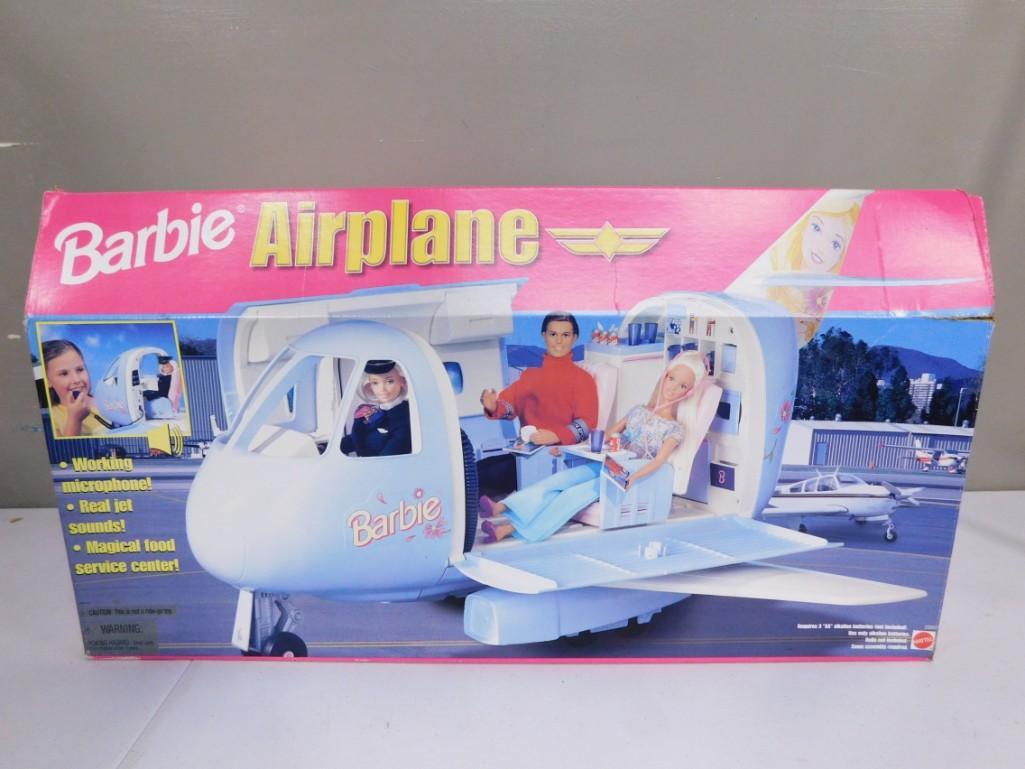 Barbie Airplane Mattel In Original Box