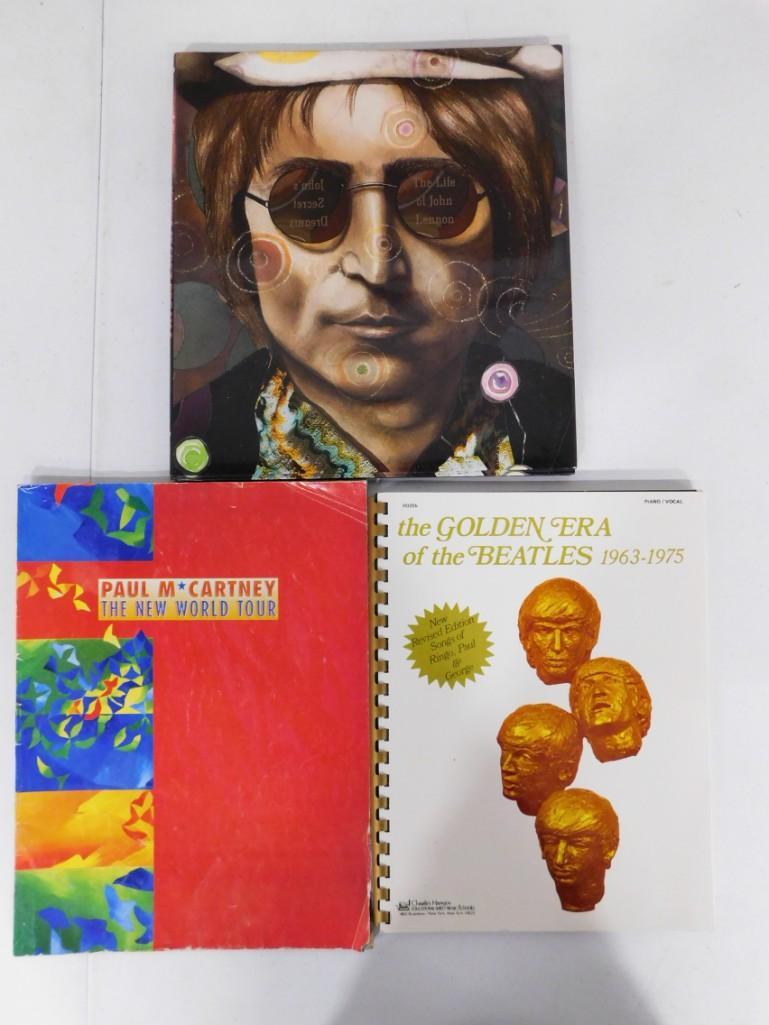 John Lennon, Paul McCartney, and the Beatles Tour Books, Music Books, etc.: John Lennon, Paul McCartney, and the Beatles Tour Books, Music Books, etc. These have likely been out of print for quite some time. A must for any Beatles collector!