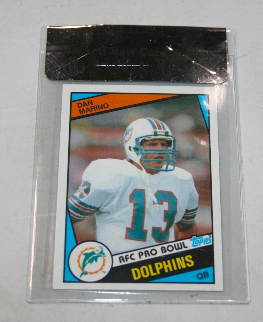 1984 Topps #123 Dan Marino RC Pro Bowl Card Graded 8.5 (1 of 4)