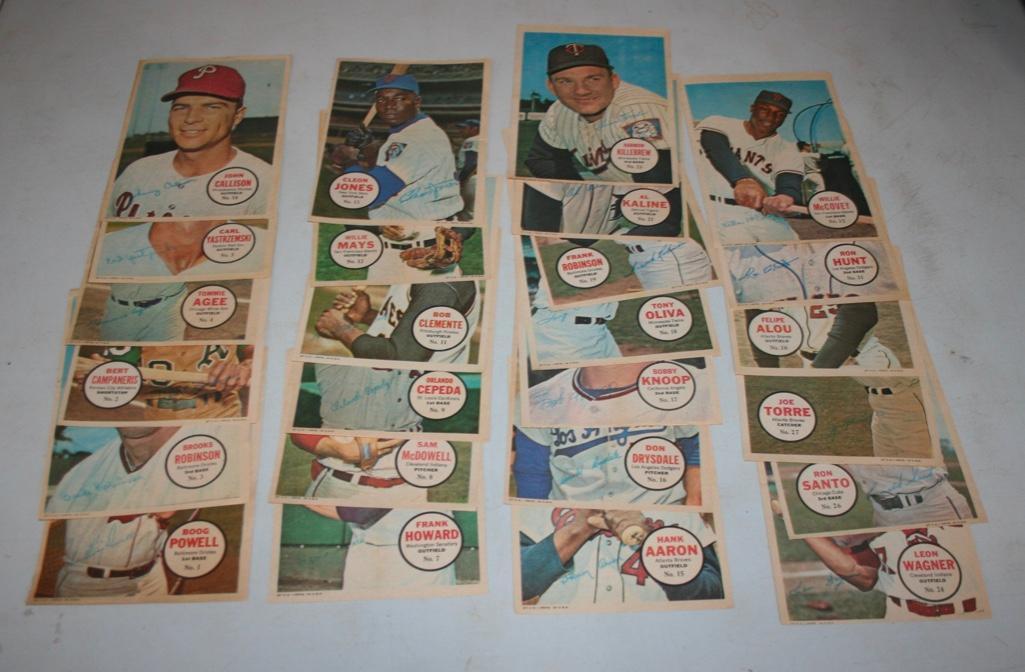 1967 Topps Baseball Pinups - 25 Different (1 of 8)