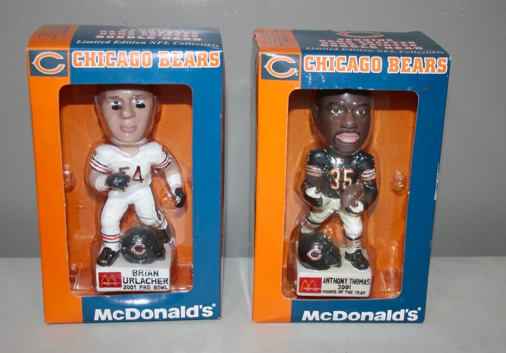 2002 McDonald's Brian Urlacher & Anthony Thomas Bobbleheads (1 of 5)
