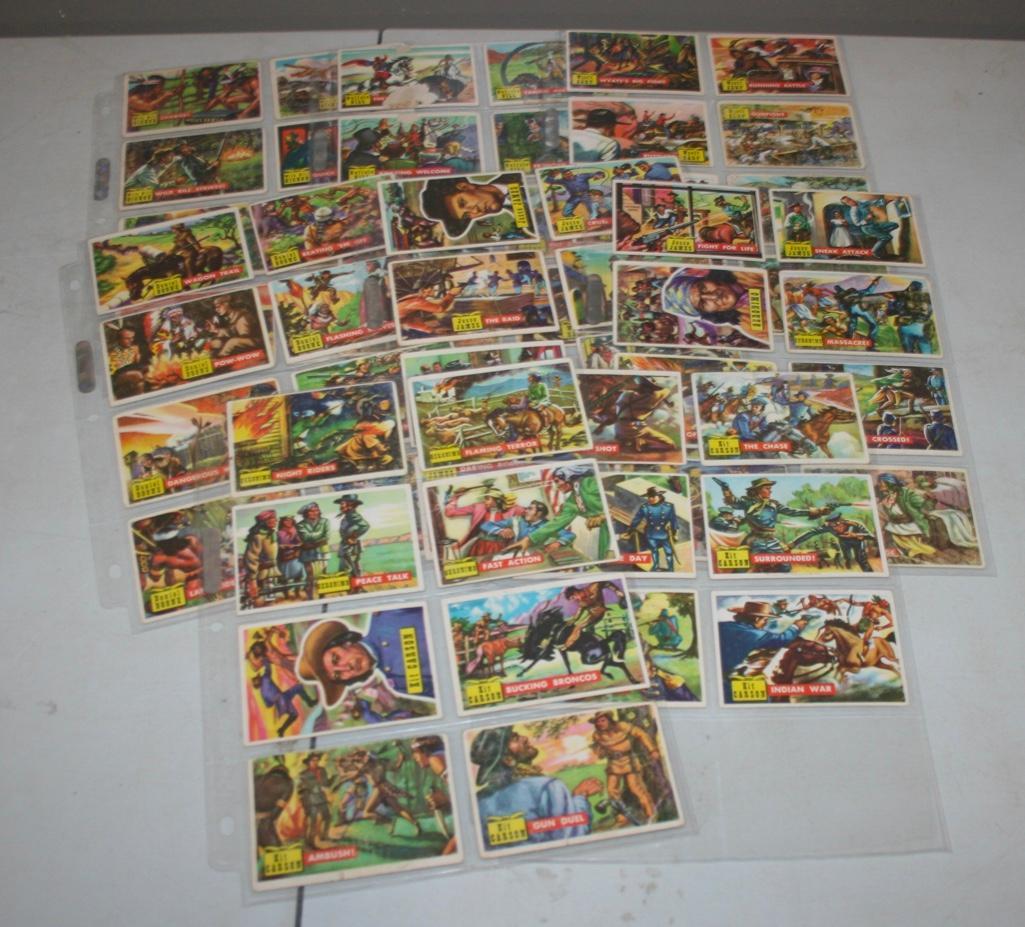 1956 Topps Round-Up Cards - 64 Different Cards (1 of 17)