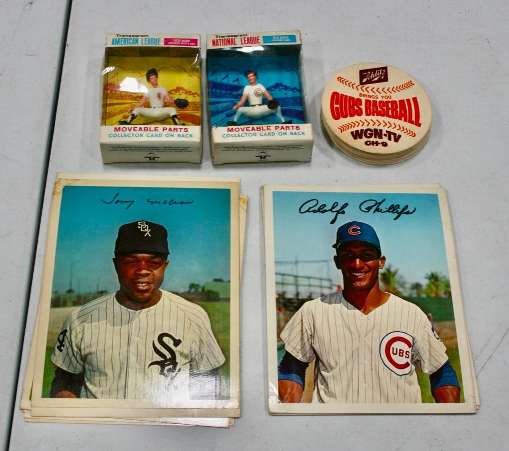 Lot of Cubs And White Sox Memorabilia From 1960's/1970's (1 of 4)