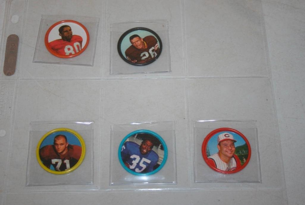 1962 Salada Coins Football And Baseball (5) (1 of 5)