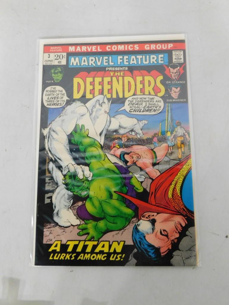 Marvel Feature #3 - 3rd appearance of Defenders and Final appearance in Marvel Feature (1 of 6)