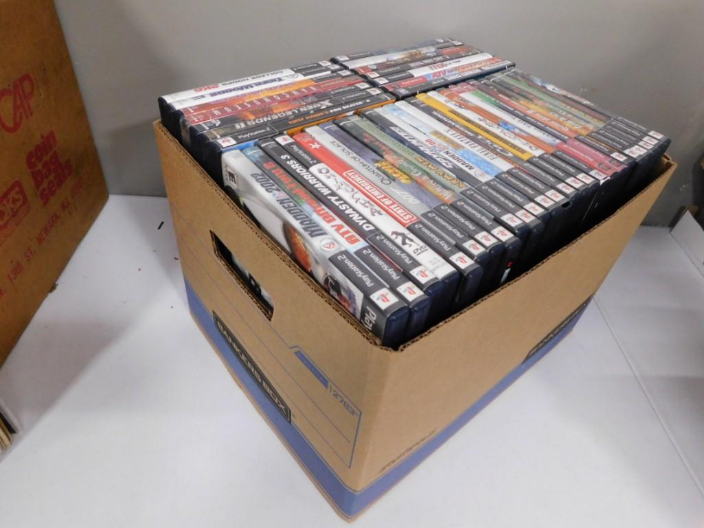 Huge Lot of Sony PlayStation 2 Video Games including Whirl Tour, Cars (1 of 5)