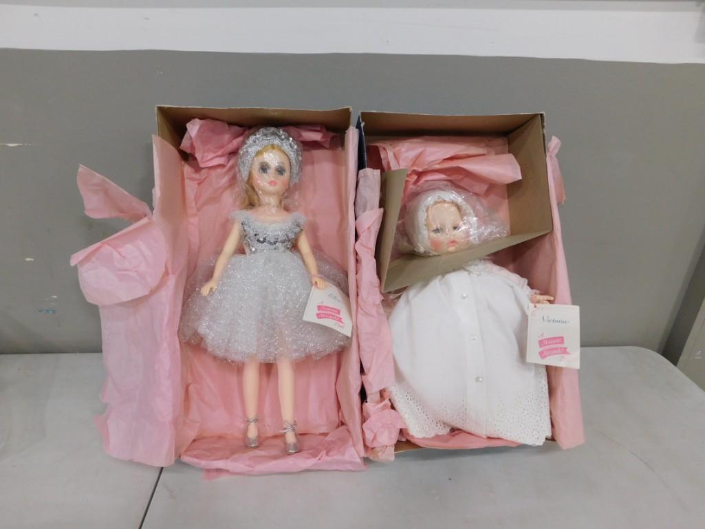 2 Madame Alexander Dolls incl Victoria and Elise: 2 Madame Alexander Dolls incl Victoria and Elise