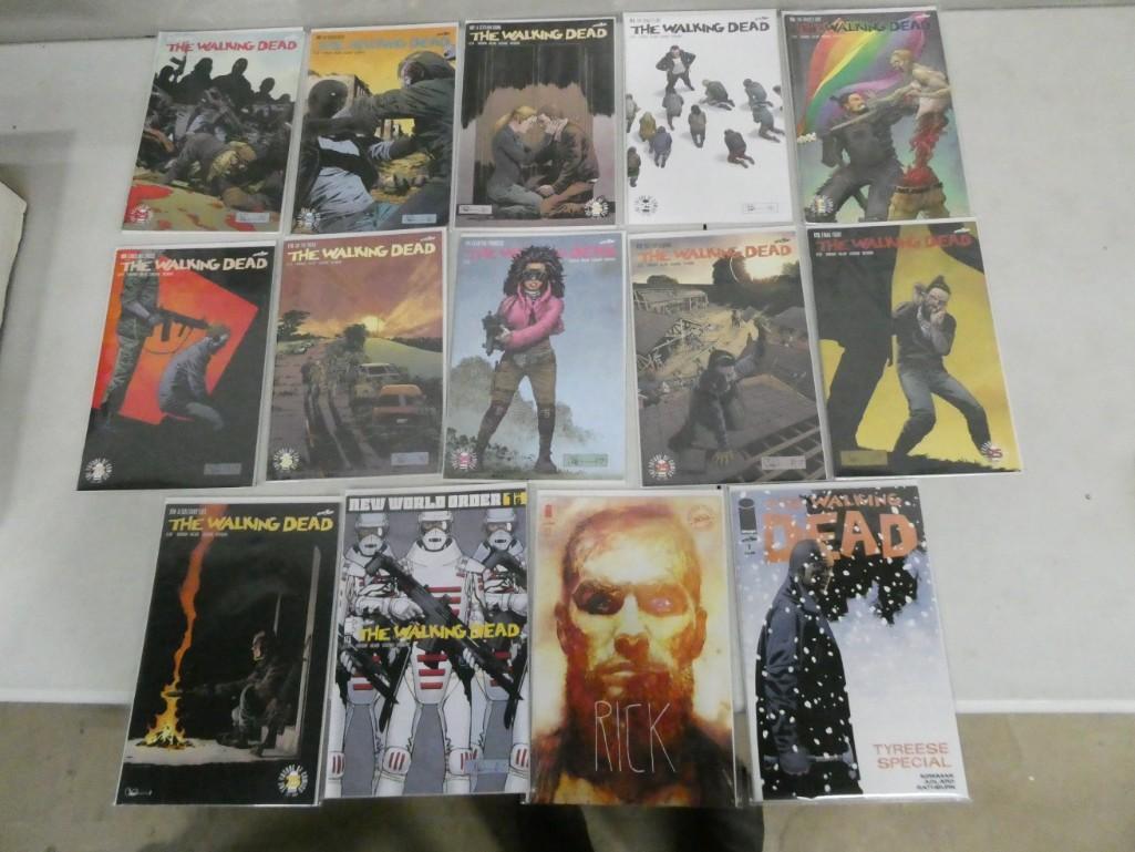 14 Walking Dead Comic Books including 165-167 (1 of 10)