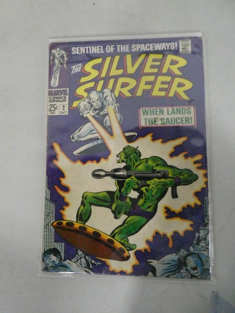 Silver Surfer #2 Comic Book - 1st appearance of Badoon (1 of 7)
