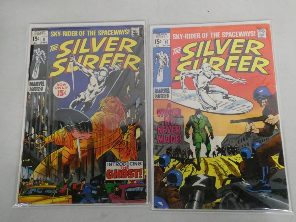 Silver Surfer #8 and #10 Comic Books (1 of 10)