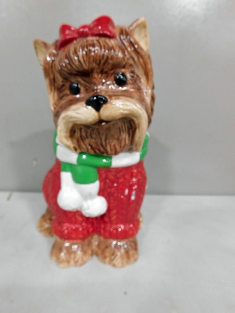 Ceramic Dog Cookie Jar (1 of 5)