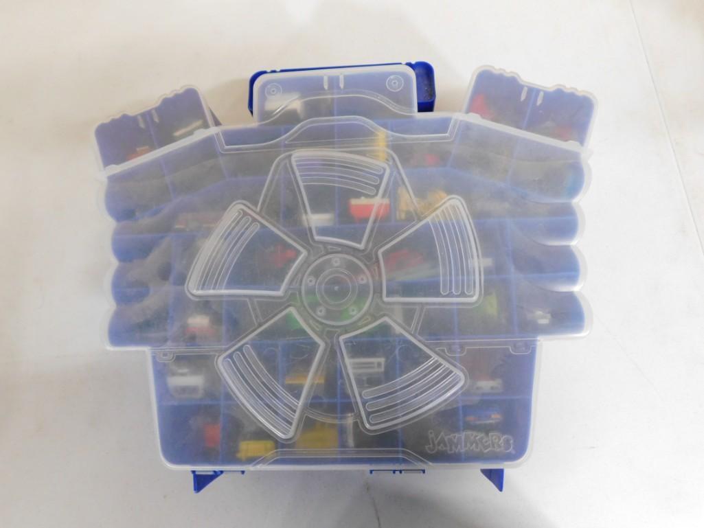 Lot of Toy Cars incl Hot Wheels , Matchbox , etc With a Case: Lot of Toy Cars incl Hot Wheels , Matchbox , etc With a Case