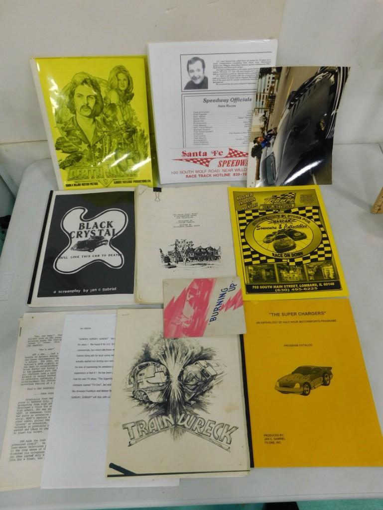 Vintage Ephemera incl Older Movie Scripts, Programs, etc (1 of 5)