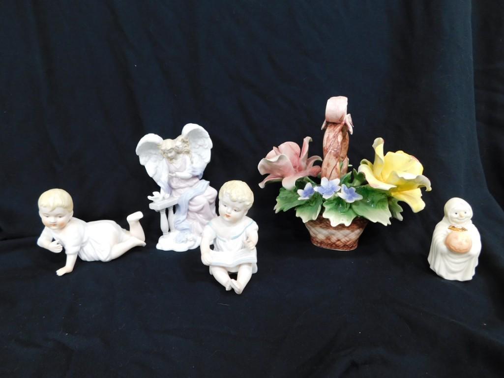 Figurine Lot incl Bisque, Valencia, Lenox Ghost, Capodimonte (1 of 10)