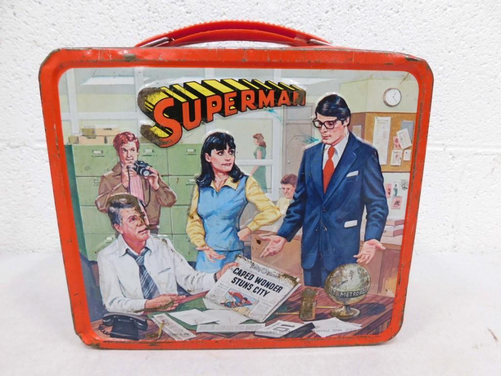 Vintage Superman Metal Lunchbox (1 of 7)