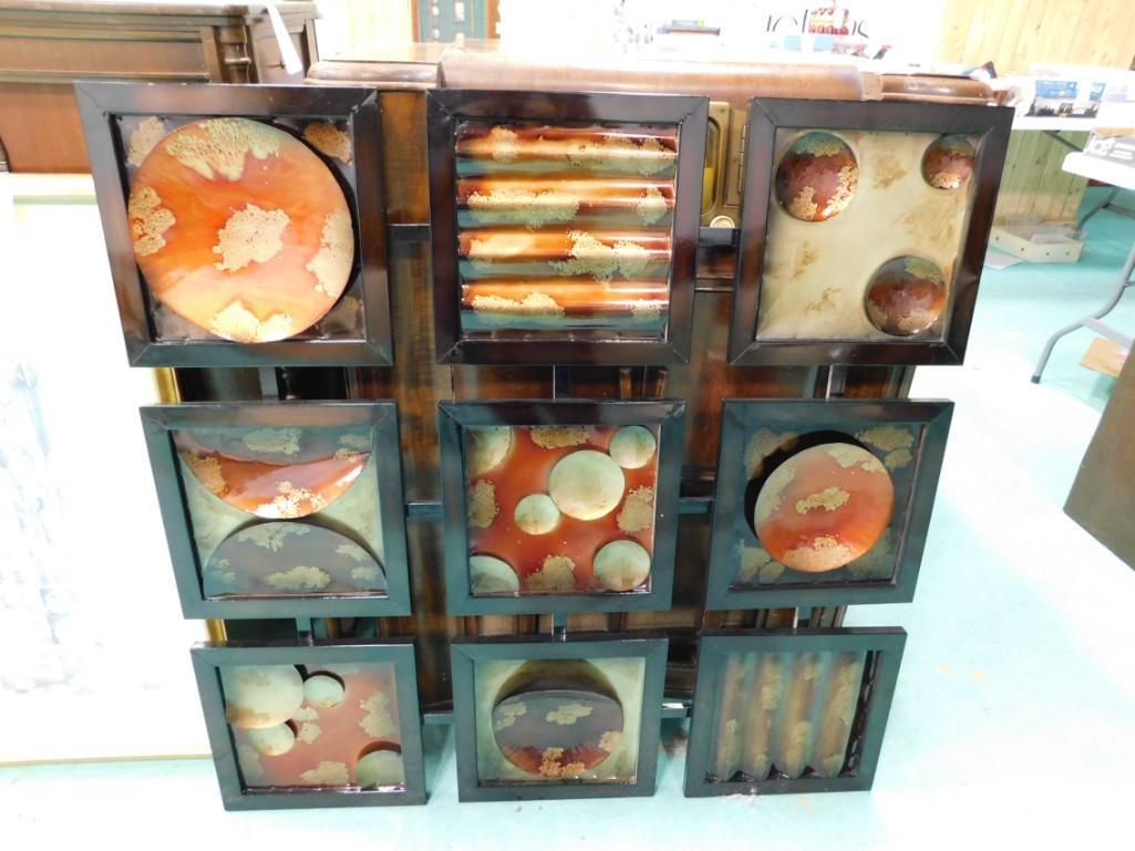 Large Modern Metal Wall Hanging 40 1/2" x 40 1/2" (1 of 7)