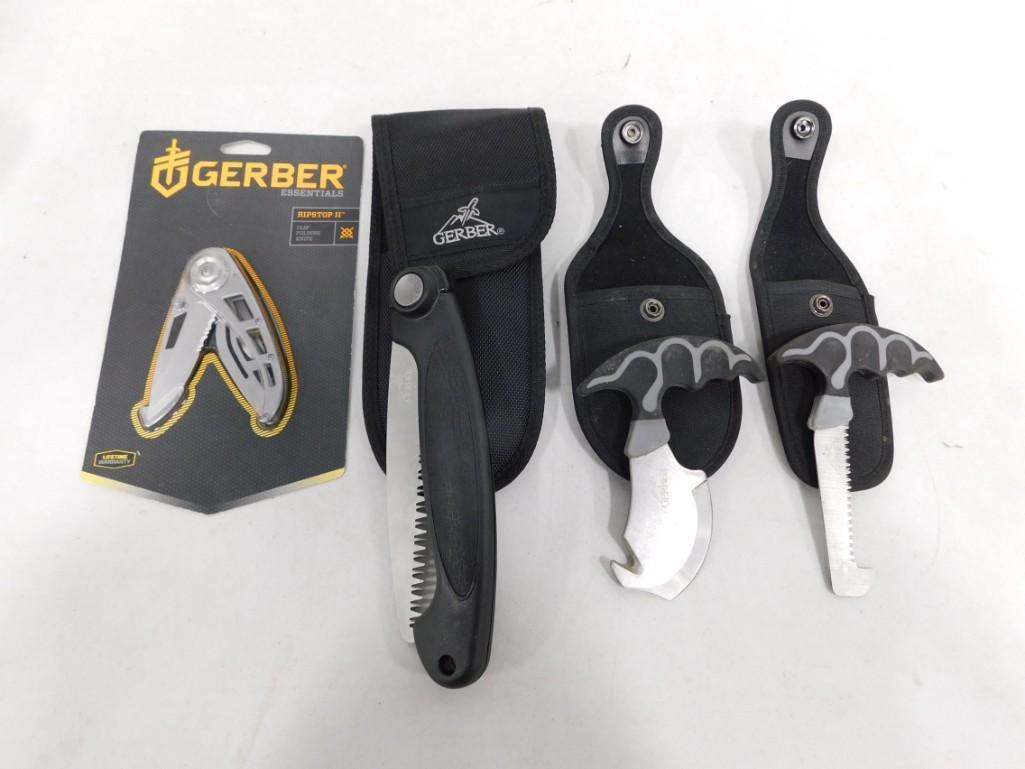 Gerber Knife Lot incl New in Package Ripstop II and 3 Knives with Sheaths (1 of 4)