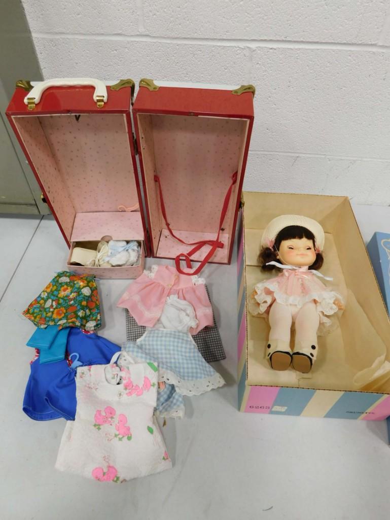 Effanbee Durable Doll and Doll Case with Clothes and Accessories (1 of 5)