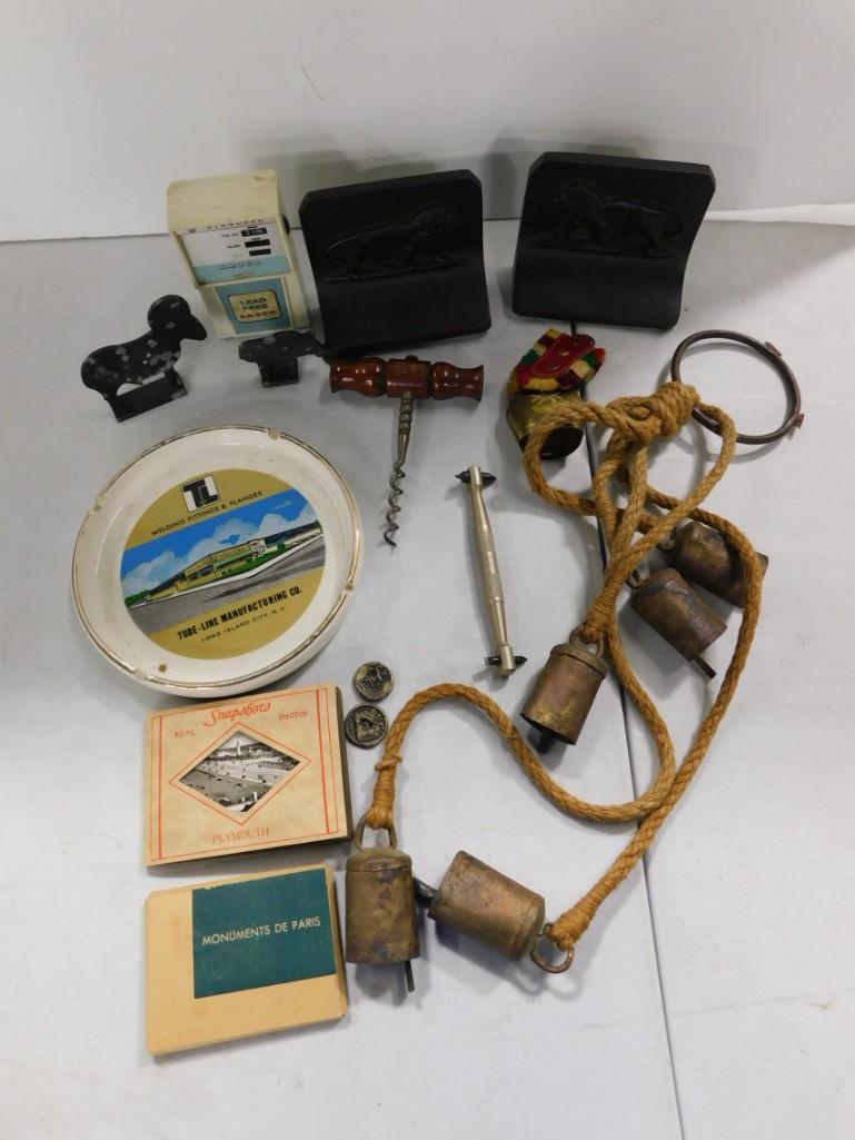 Misc. Smalls Lot including Amoco, Wine opener, advertising ashtray, etc.: Misc. Smalls Lot including Amoco, Wine opener, advertising ashtray, etc.