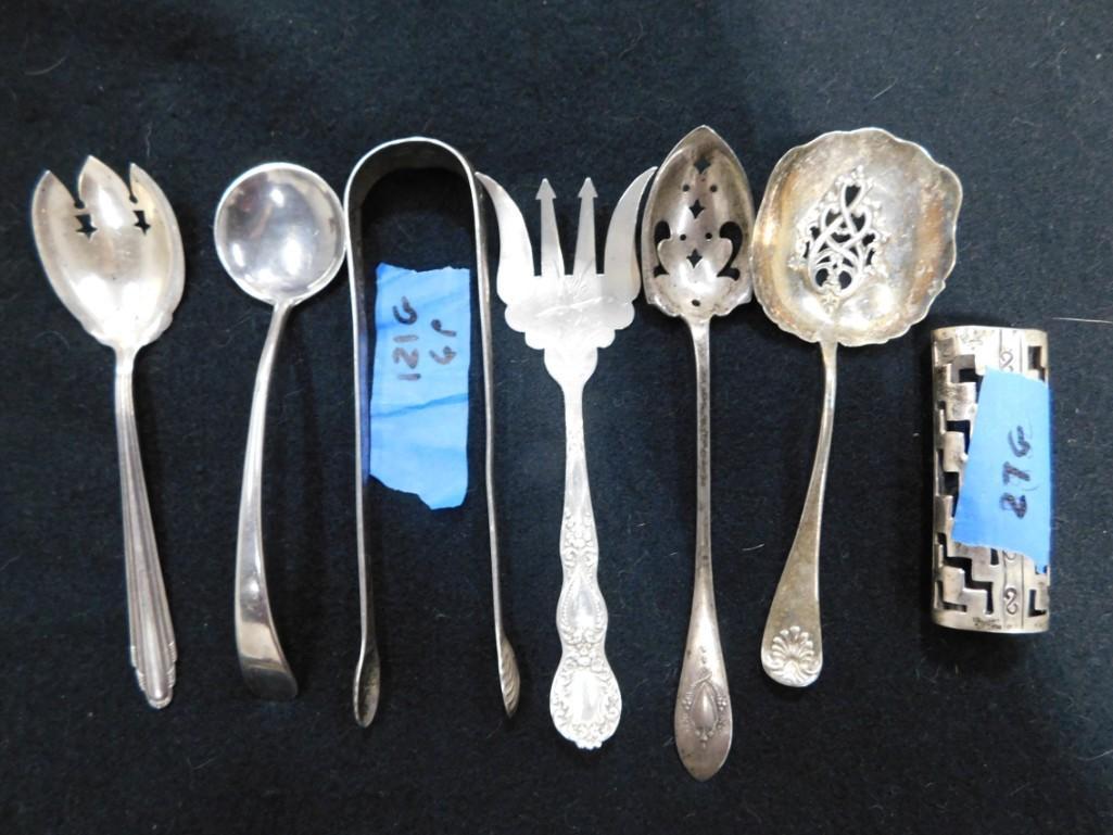 Sterling Silver Serving Utensils, etc (1 of 8)