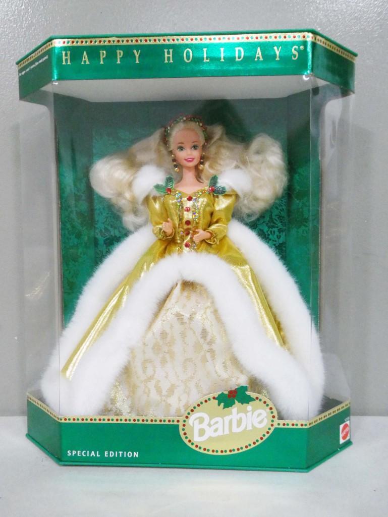 1994 Happy Holidays Special Edition Barbie Doll New in Box (1 of 4)