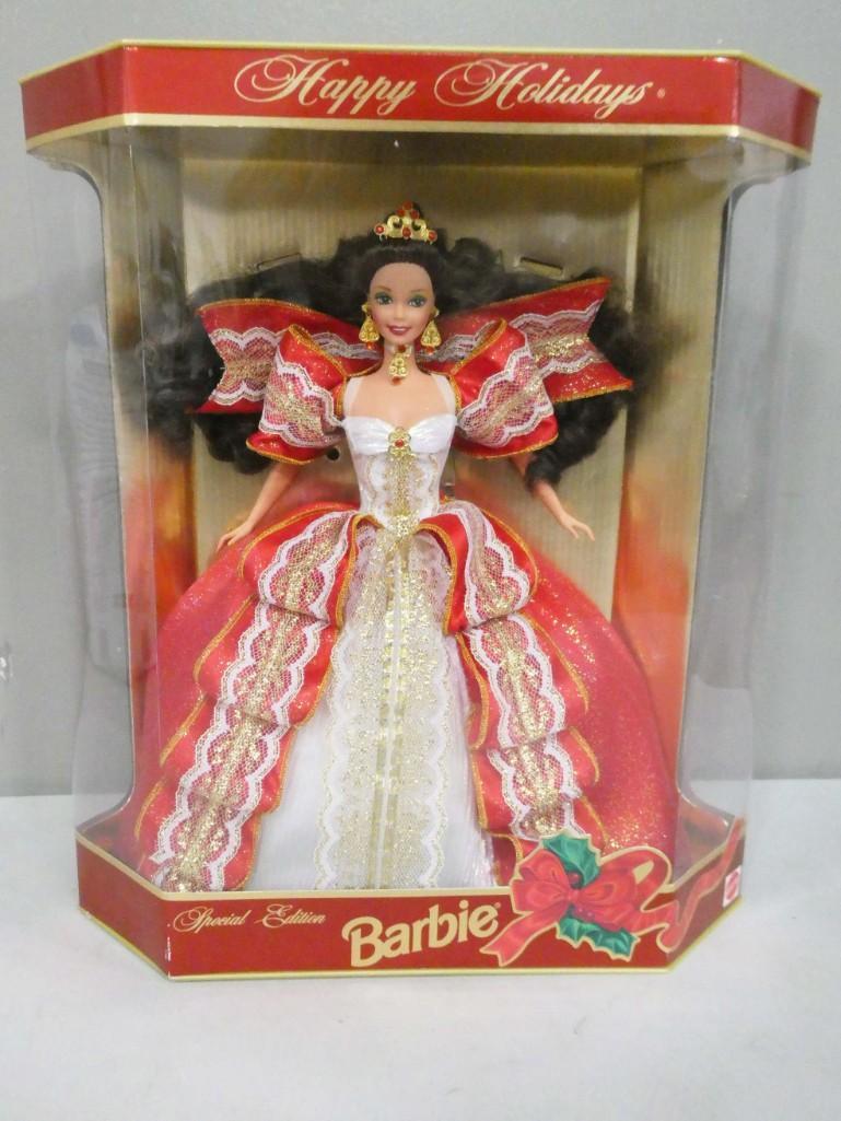 1997 Happy Holidays Special Edition Barbie Doll New in Box (1 of 5)