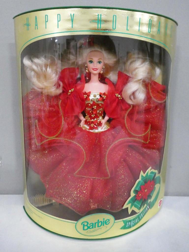 1993 Happy Holidays Special Edition Barbie New in Box (1 of 5)
