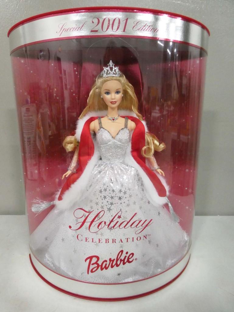 2001 Holiday Celebration Special Edition Barbie Doll New in Box: 2001 Holiday Celebration Special Edition Barbie Doll New in Box