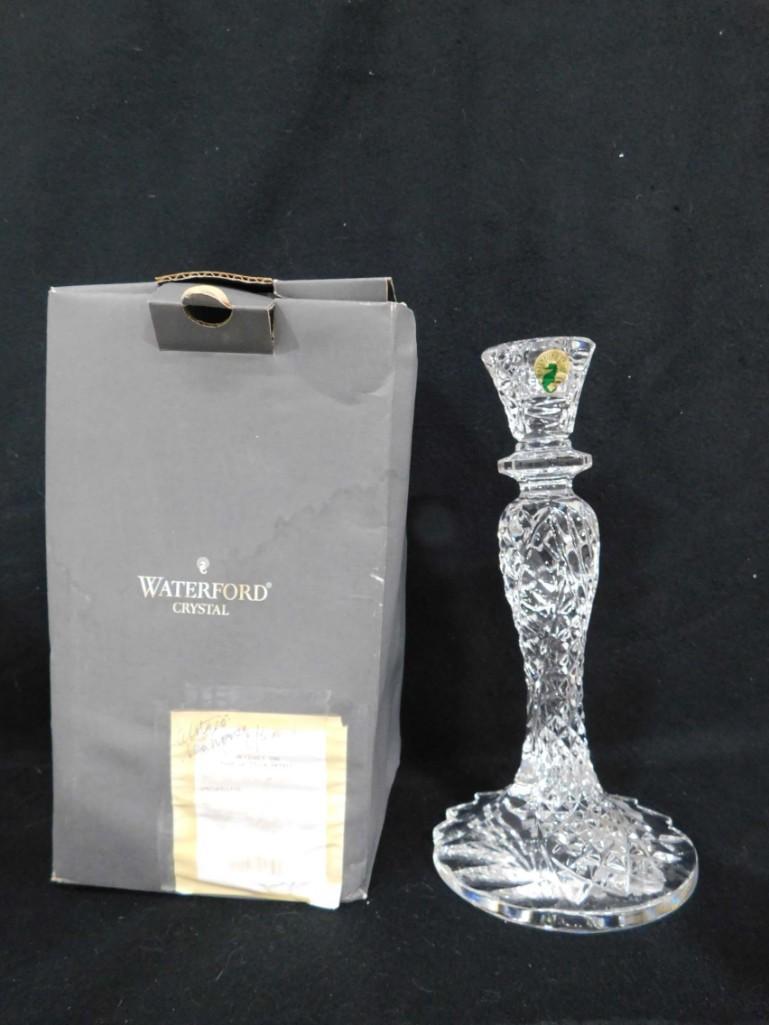 Waterford Crystal Candlestick Holder with Original Box (1 of 6)