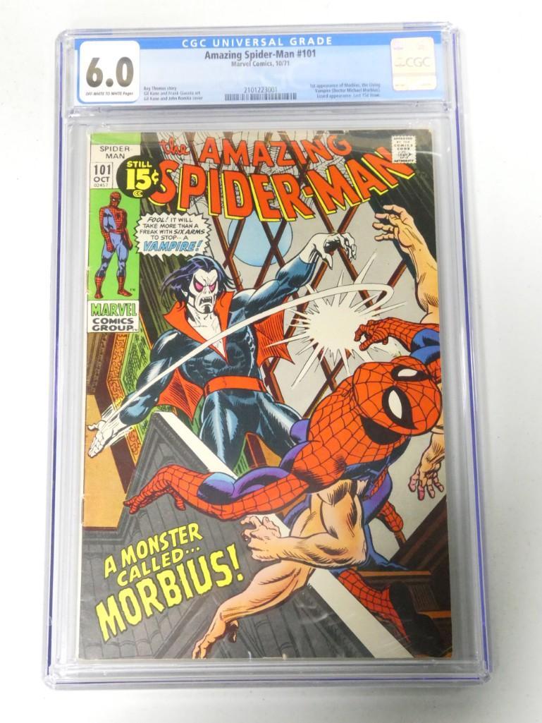CGC Graded 6.0 Amazing Spider-Man #101 Comic Book (1 of 4)