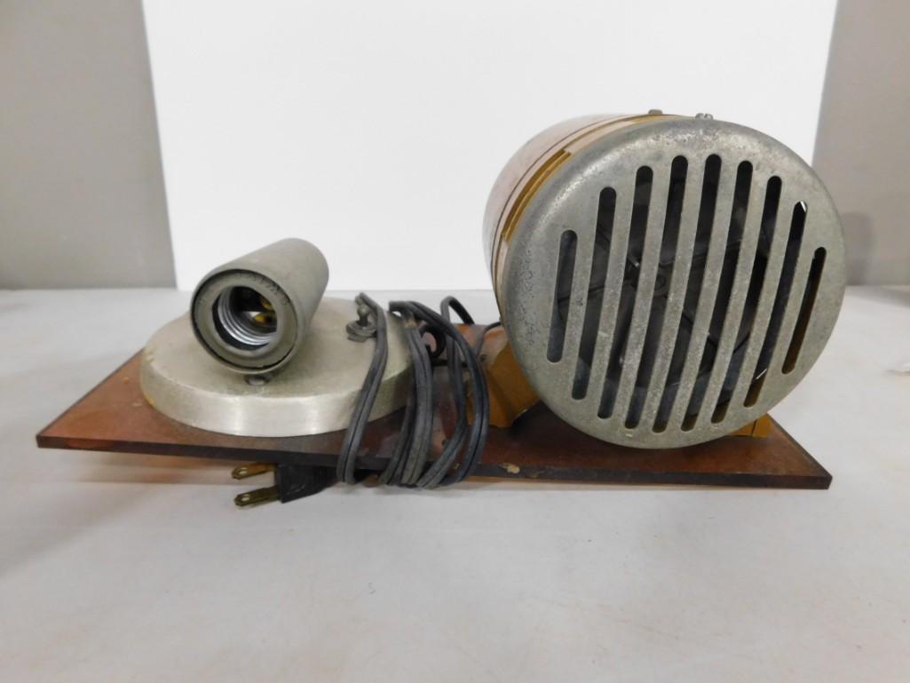 Vintage Swivelier 1970s Air Raid Police Fire Rescue Siren or Horn and Light (1 of 5)