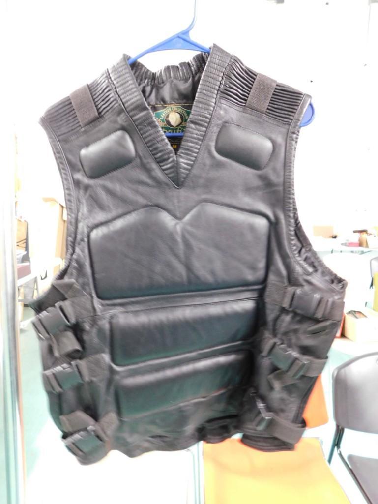 Leather Vest Women Size M Trufit Leather Collection: Leather Vest Women Size M Trufit Leather Collection