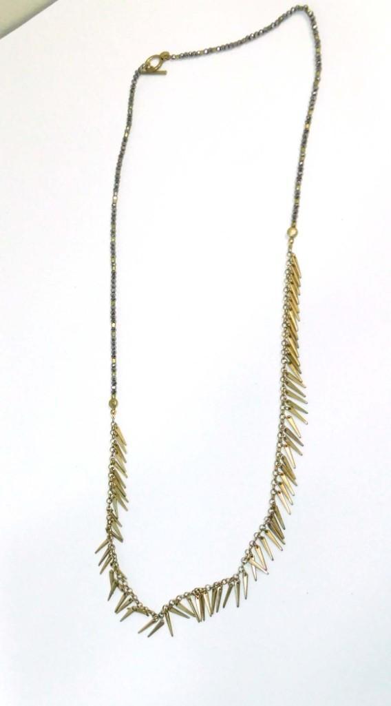 Marlyn Schiff Necklace: Marlyn Schiff Necklace 38" Total Length PLEASE NOTE: any props, stands, displays, trays, and/or quarters shown in the pictures are not included with the item(s) and are shown for display and/or si