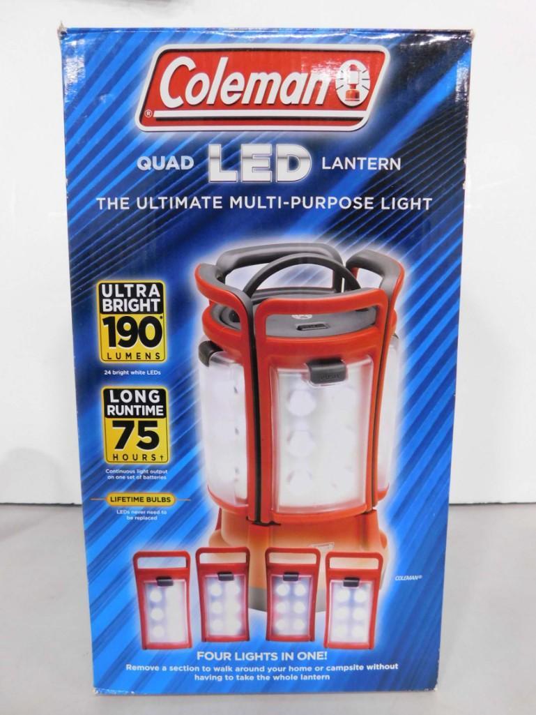 Coleman Quad LED Lantern New in Box (1 of 4)