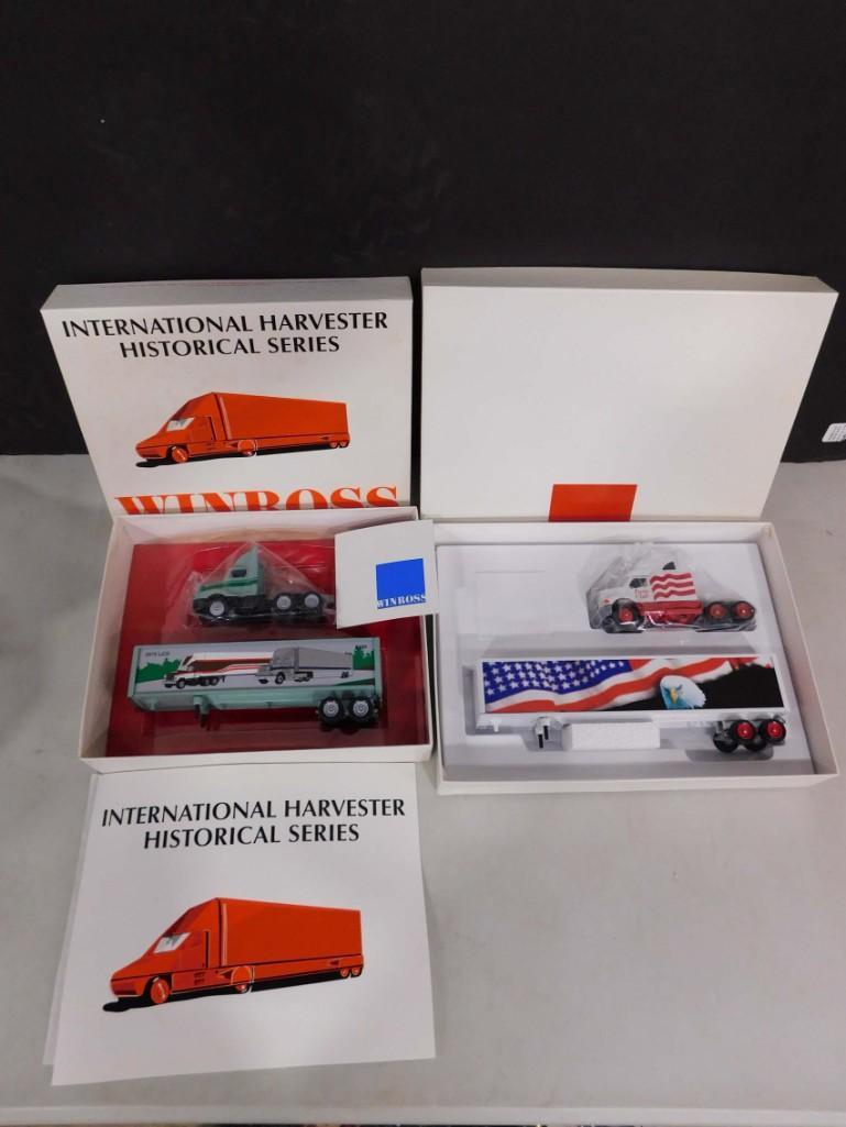 2 Winross Die Cast Model Trucks including International Harvester Historical Series and Forty Club 1 (1 of 4)