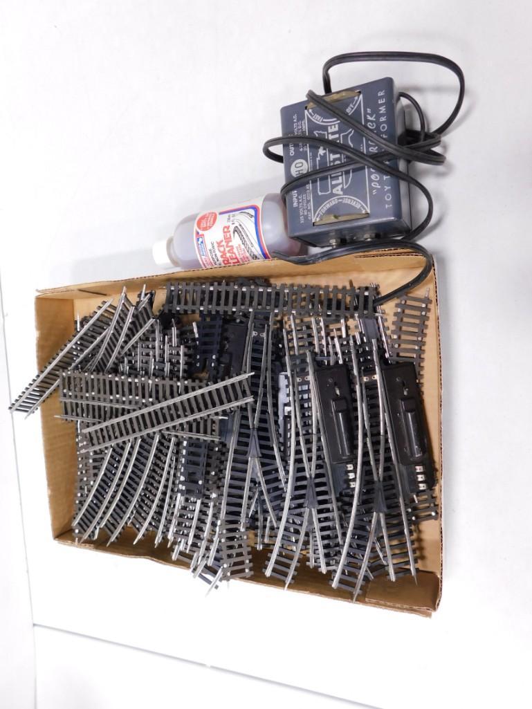 Large Lot of H0 Scale Marx Train Tracks, etc. (1 of 3)