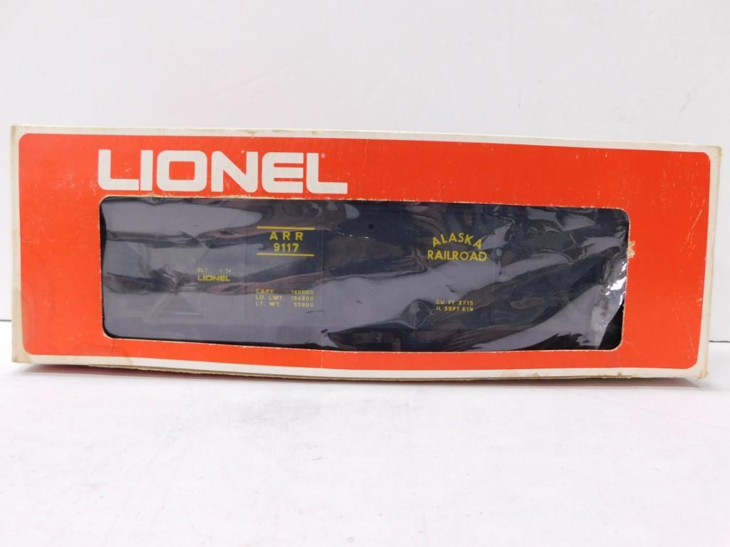 Lionel Alaska Railroad ARR 9117 Train car in original box: Lionel Alaska Railroad ARR 9117 Train car in original box