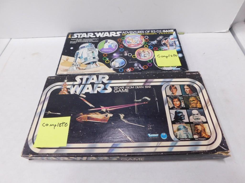 Pair of Vintage Star Wars Games - marked complete (1 of 7)