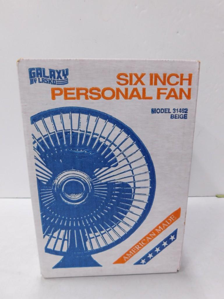 Galaxy by Lasko 6" Personal Fan - new in box (1 of 2)
