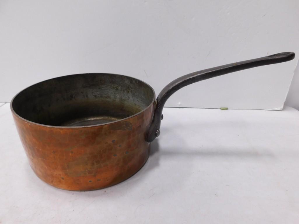 9.5" Copper Pot - Made in France (1 of 5)