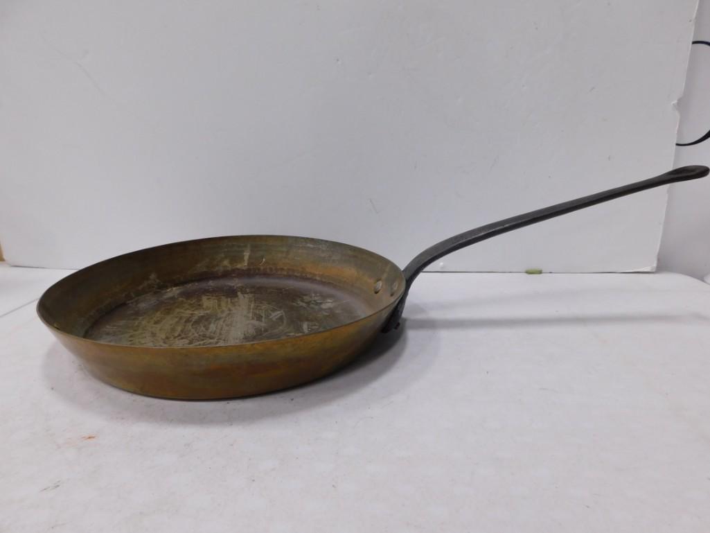 14" Copper Frying Pan - Made in France for the Bridge Company (1 of 4)