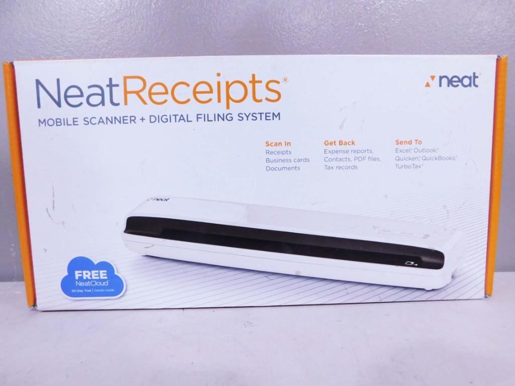 Neat Receipts Mobile Scanner and Digital Filing System New in Box (1 of 3)