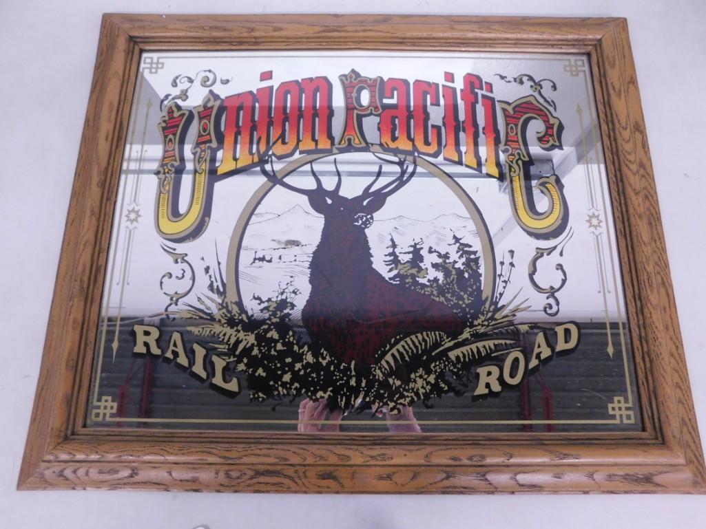 Union Pacific Railroad Mirror Framed (1 of 3)