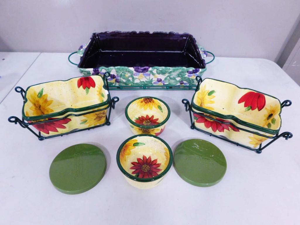 Lot of Temp-Tations Ovenware (1 of 8)