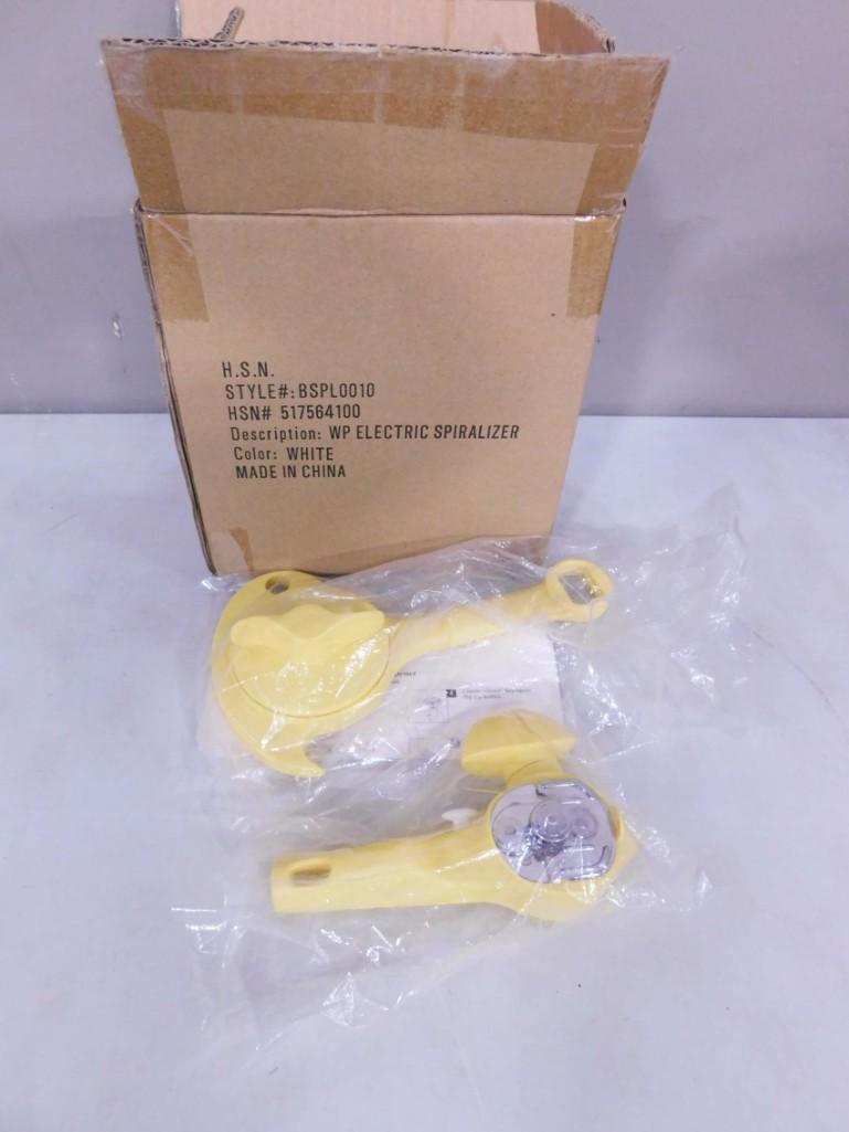 Wolfgang Puck Electric Spiralizer and 5 in 1 can / lid opener (1 of 5)