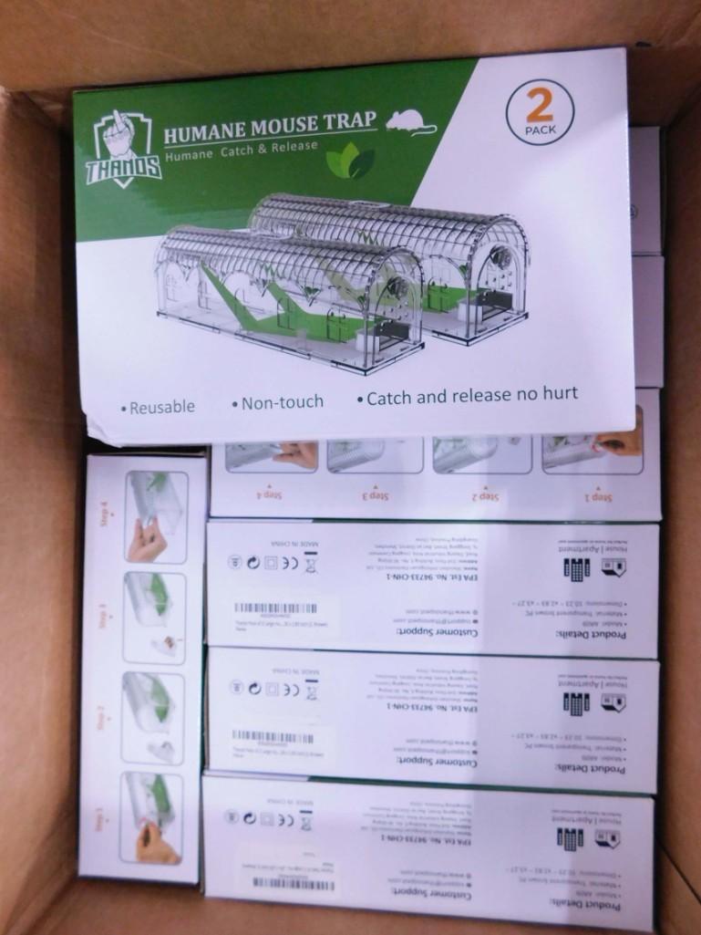 8 New in Box Humane Mouse Traps: Lot of 8 New in Box Humane Mouse Traps